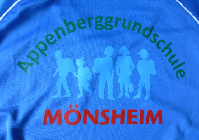 Veredelung mit Flexfolie auf Laufshirt