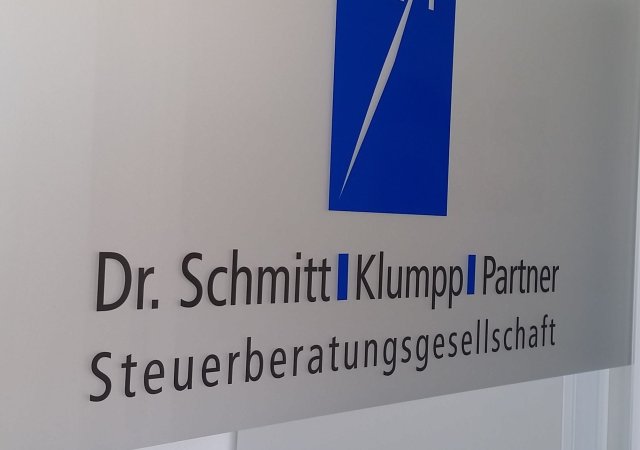 Diskretionsbeklebung Steuerberater