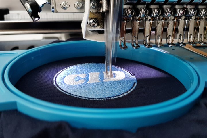 Stickmaschinen Detail