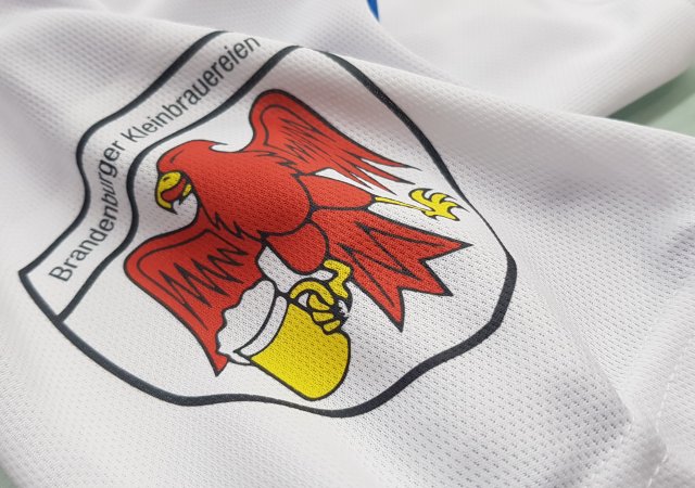 Veredelung mit Sublimation auf Laufshirt - Industriefirma