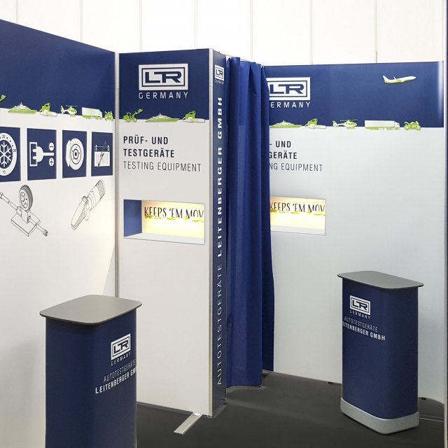 Mobiler Messestand - Industriefirma 