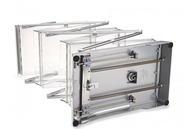 Expolinc Brochure Stand Double - Ansicht von unten
