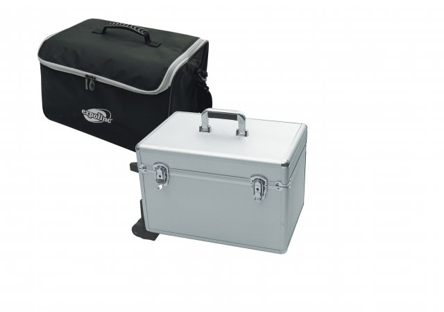 Brochure Stand Double - Tasche und Koffer
