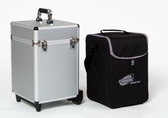 Prospektständer Single  - Tasche und Koffer