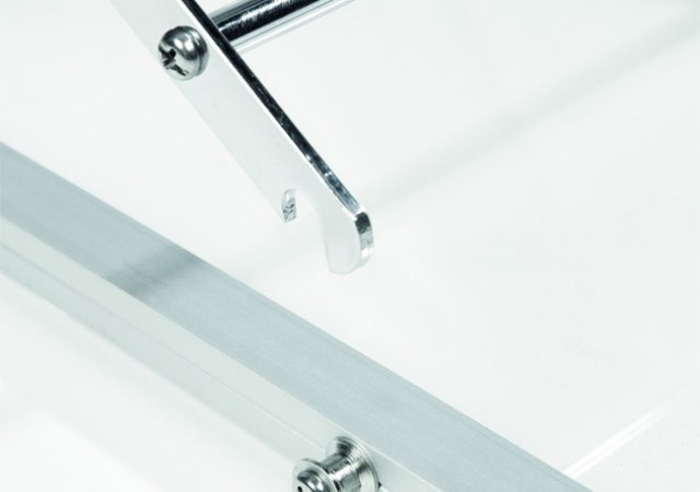 Prospektständer ZigZag - Aufbau Detail