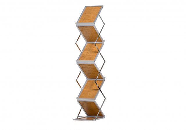 Prospektständer ZigZag - Ausführung Holz