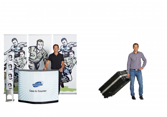 Roll Up Classic & Professional, Case & Counter, Brochure Stand