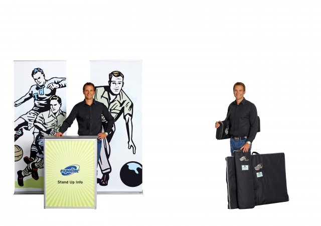 Roll Up Classic, Roll Up Professional, Stand Up Info