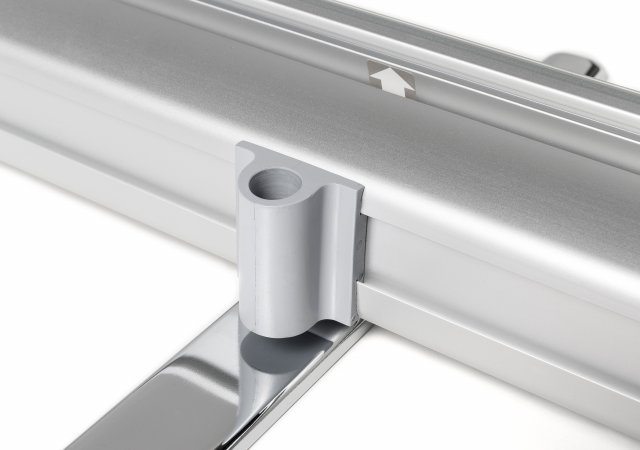 Roll Up Evolution - Rückseite Halterung Stange